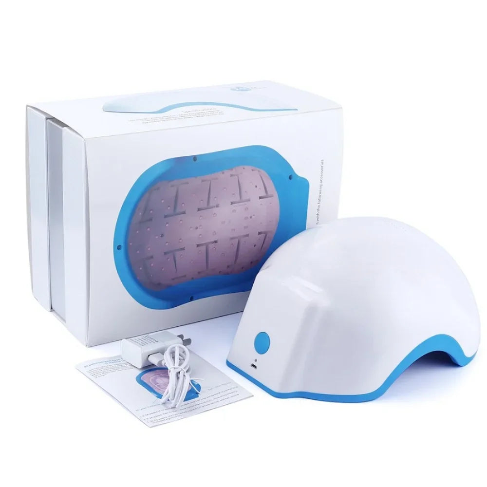Casque Racine Pro avec son adaptateur secteur et sa notice, contenu du coffret